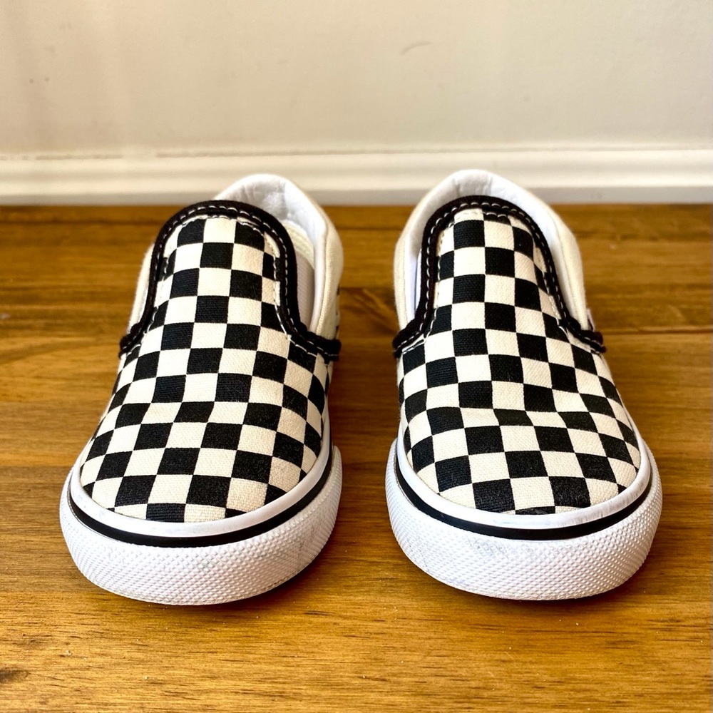Vans Toddler Checkerboard Slip-On